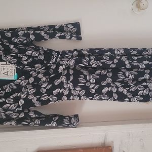 Faux Wrap Knit Dress